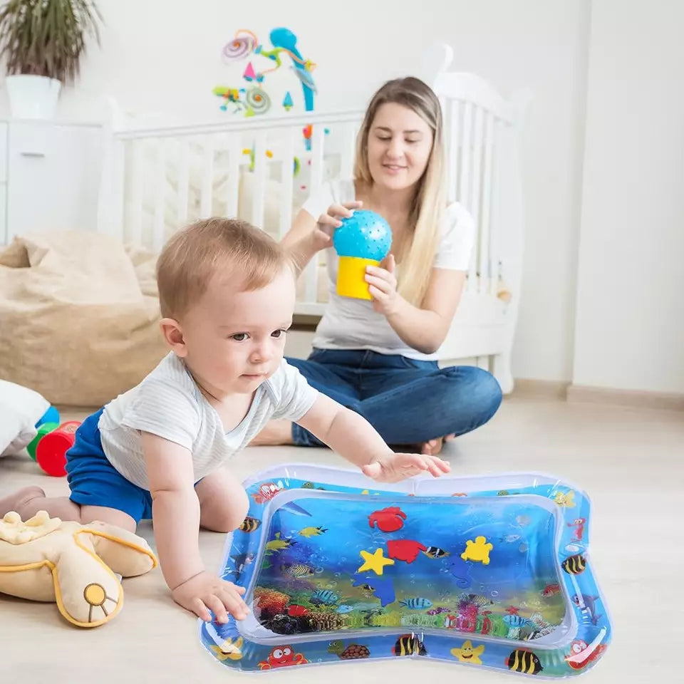 TAPETE SENSORIAL DE AGUA PARA BEBÉ