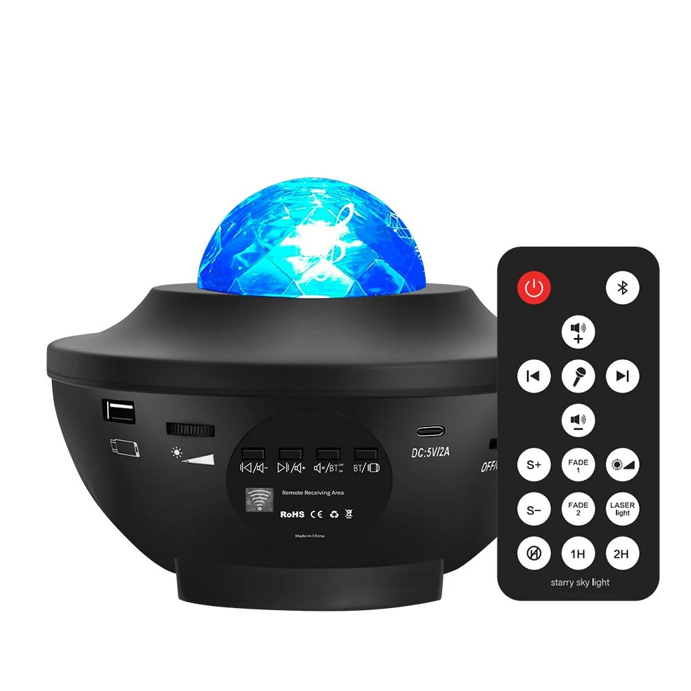 PROYECTOR DE GALAXIA LED CON BLUETOOTH