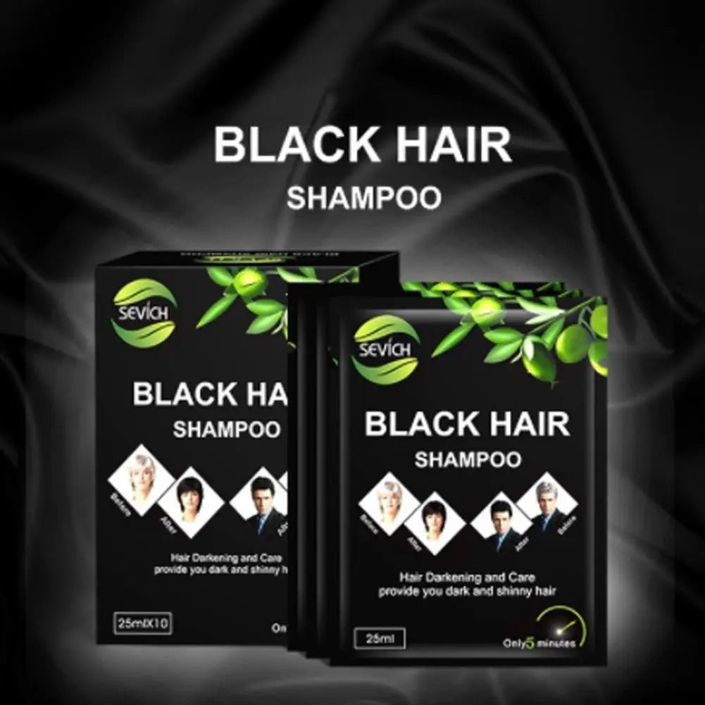 SHAMPOO ANTI CANAS BLACK HAIR