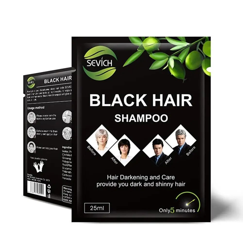 SHAMPOO ANTI CANAS BLACK HAIR