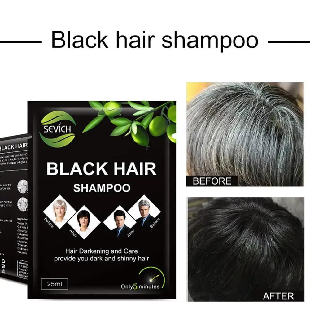 SHAMPOO ANTI CANAS BLACK HAIR